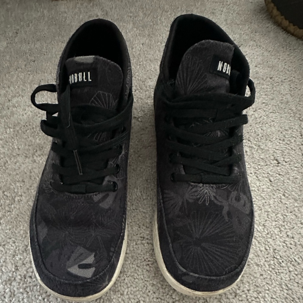 Nobull floral mid trainers